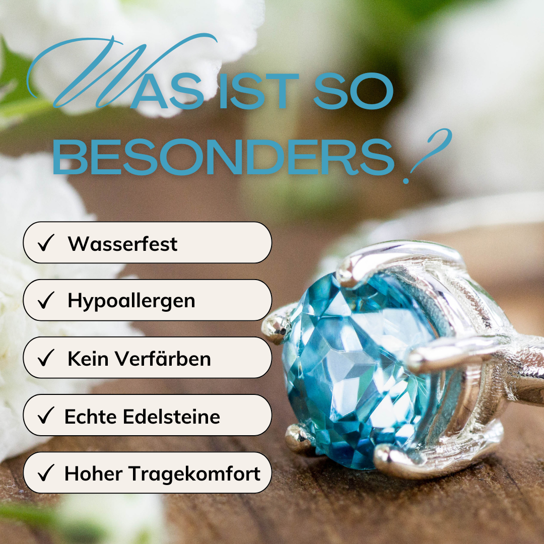 Blauer Zirkon Ring Vorteile