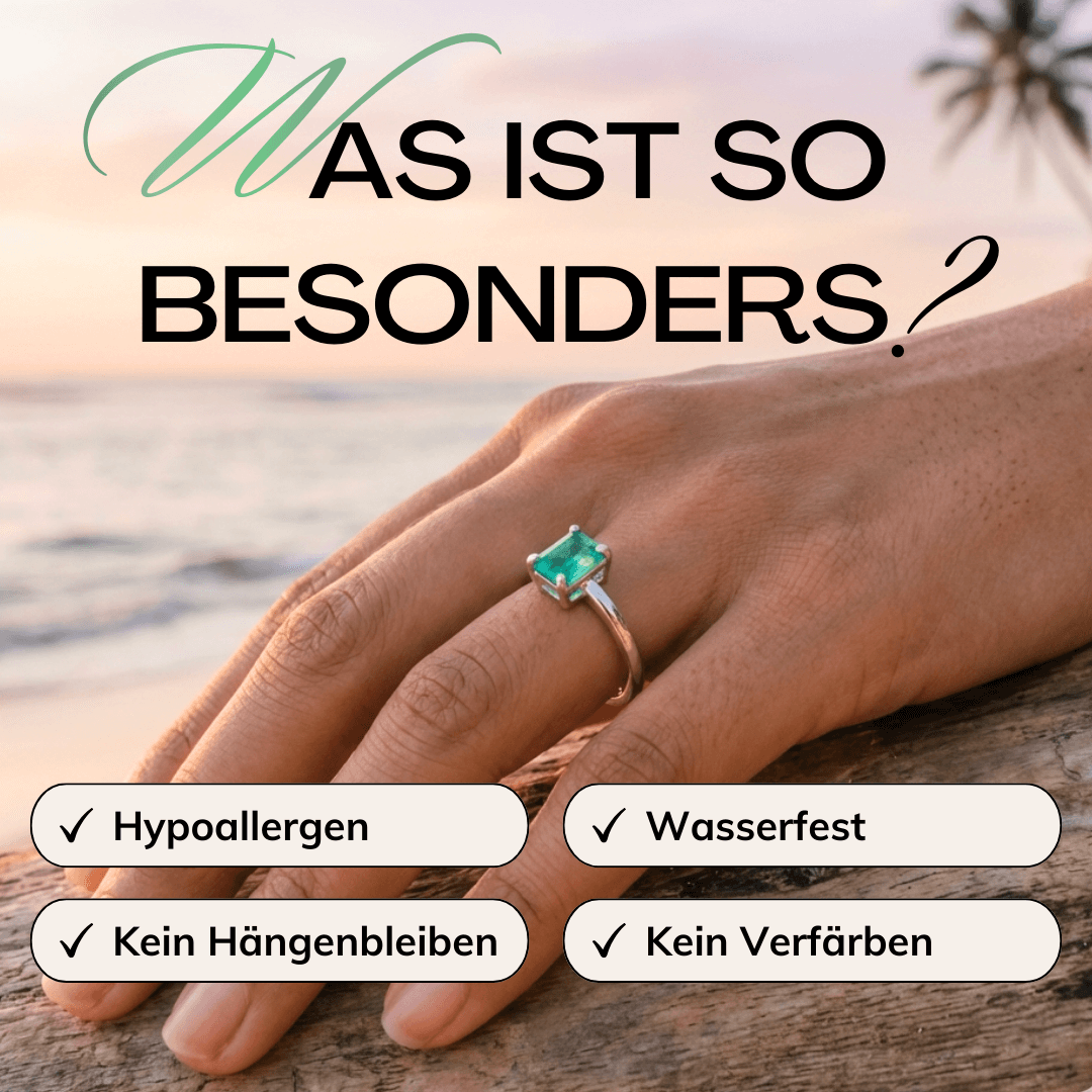 Echtschmuck Smaragd Ring