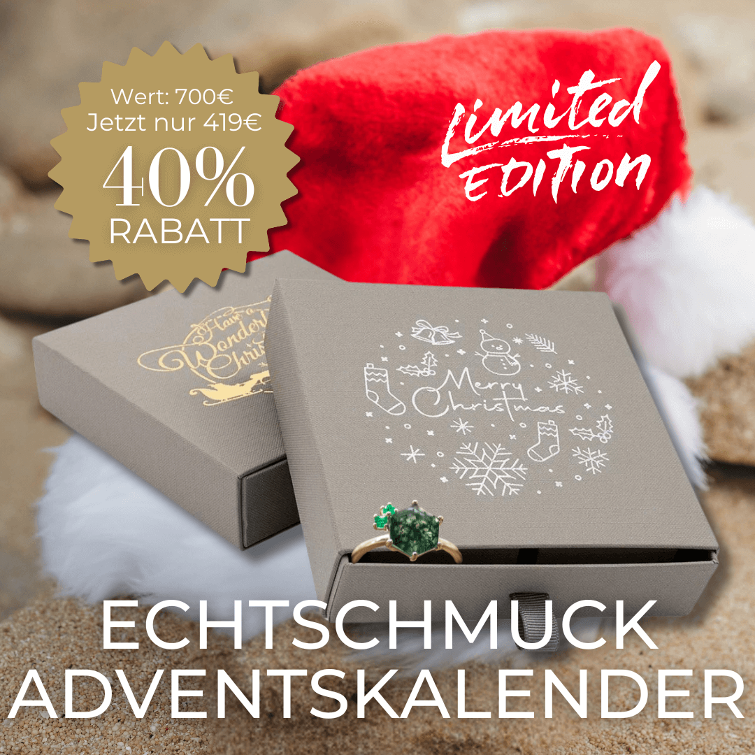Echtschmuck Adventskalender Edelsteine
