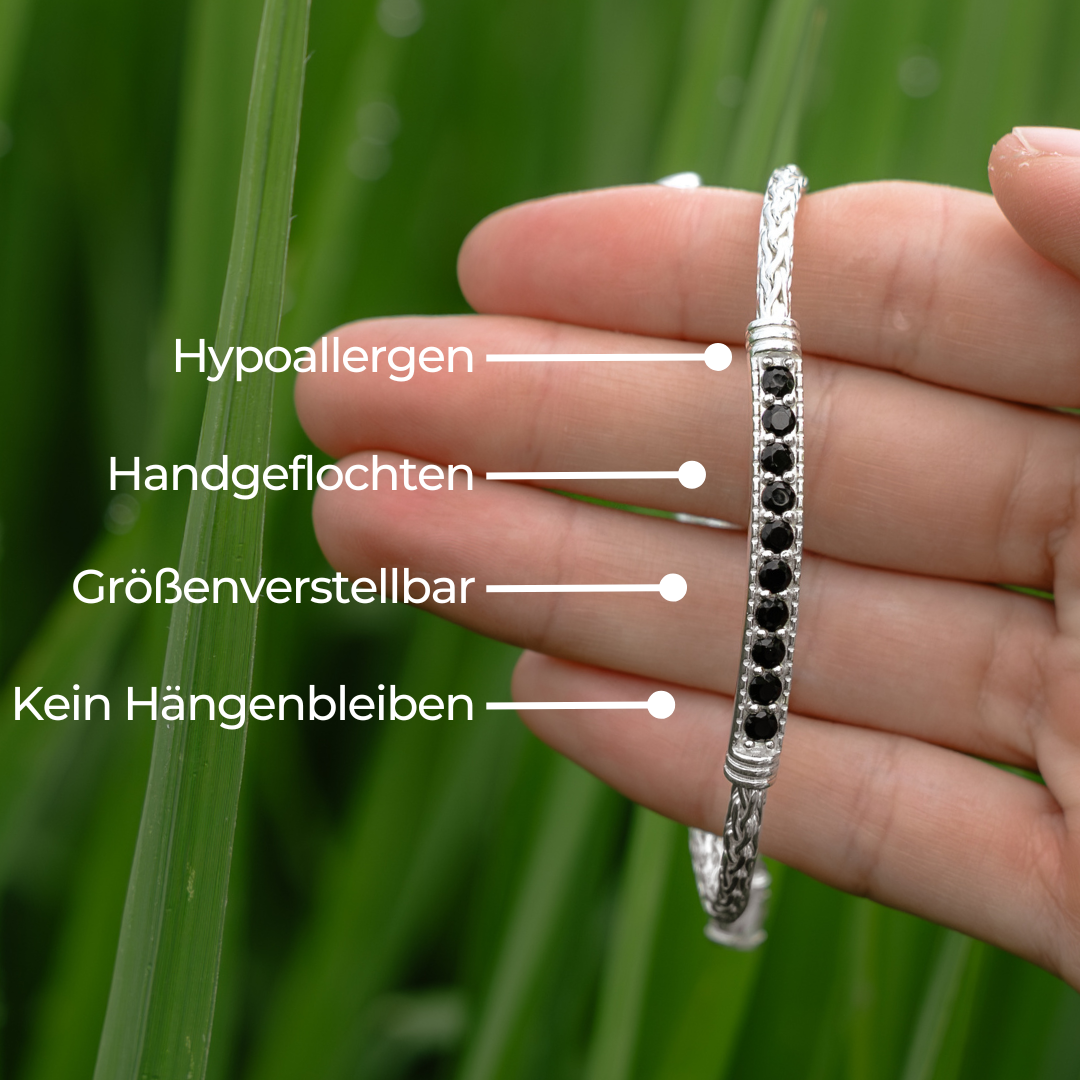 Silber Armband Onyx Armband