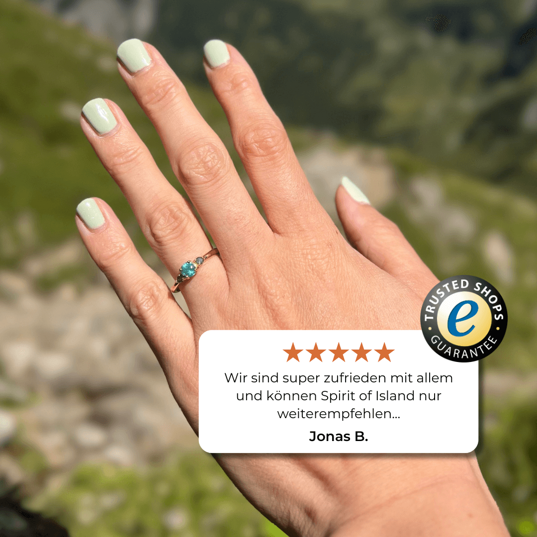 Smaragd Diamant Ring Verlobung Bewertung