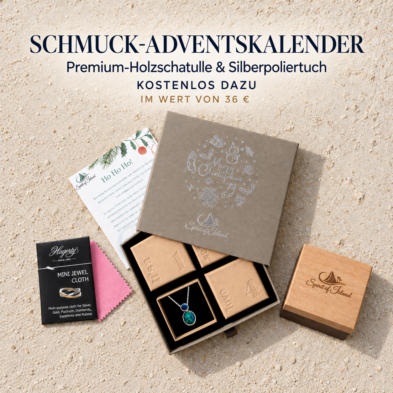 Adventskalender Schmuck aus Bali