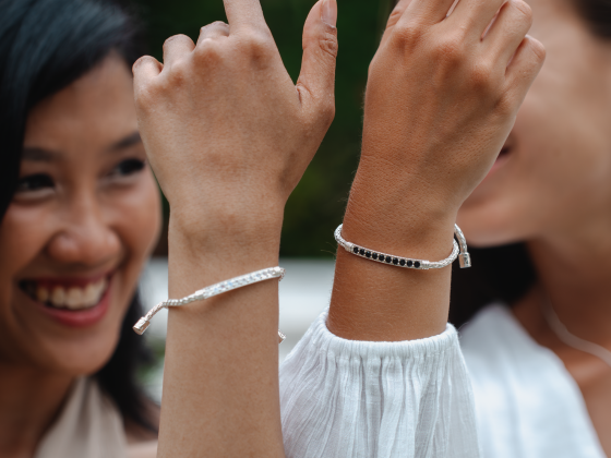Armband Silber Bali