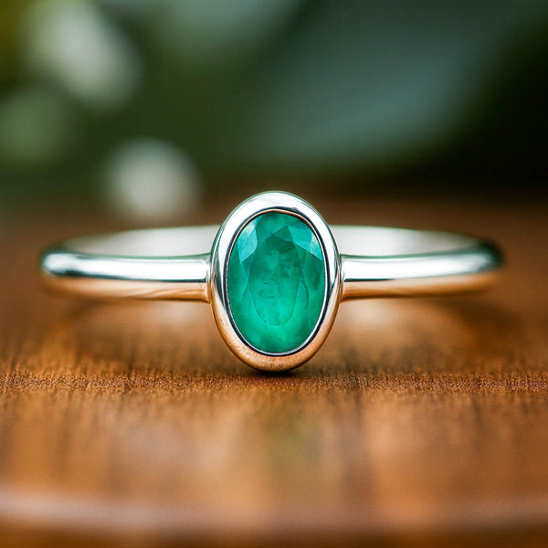 Exotischer Smaragd Ring