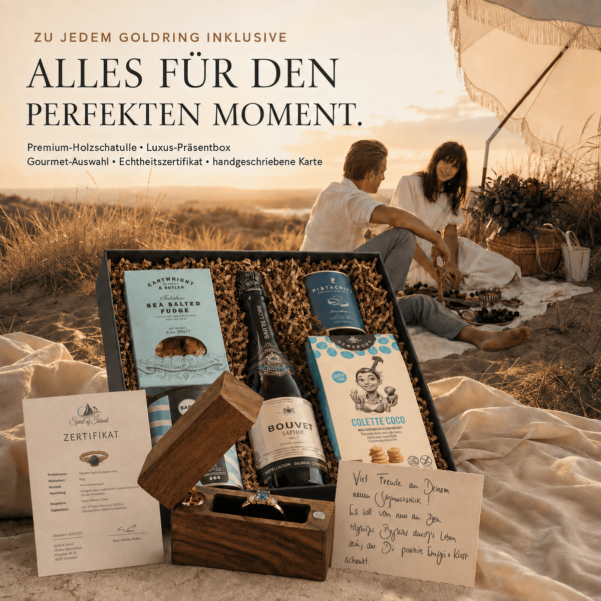 Geschenk Set Verlobungsring