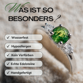 Günstiger Verlobungsring Silber