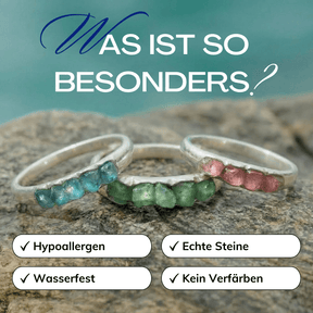 Hidden Gems Ringe Silber Set