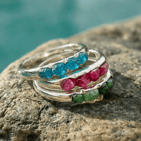 Hidden Gems Ringe Silber