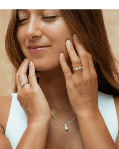 Mondstein Schmuck Silber Damen Bali