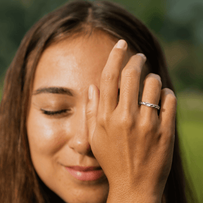 Mondstein Silber Ring