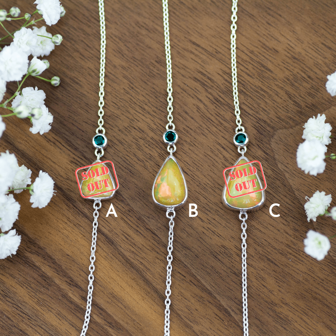 Opal Armband Smaragd