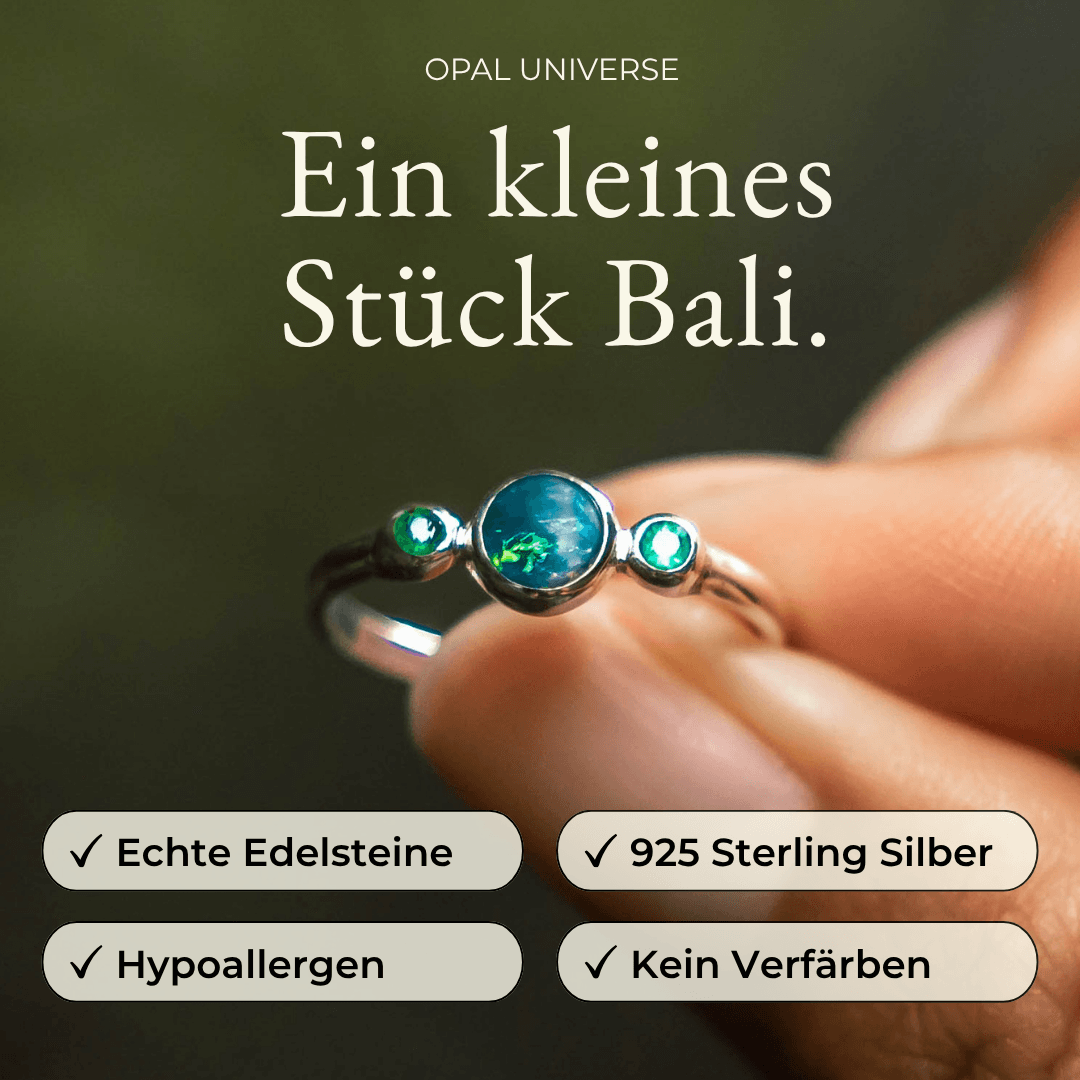 Opal Universe Ring Silber Vorteile