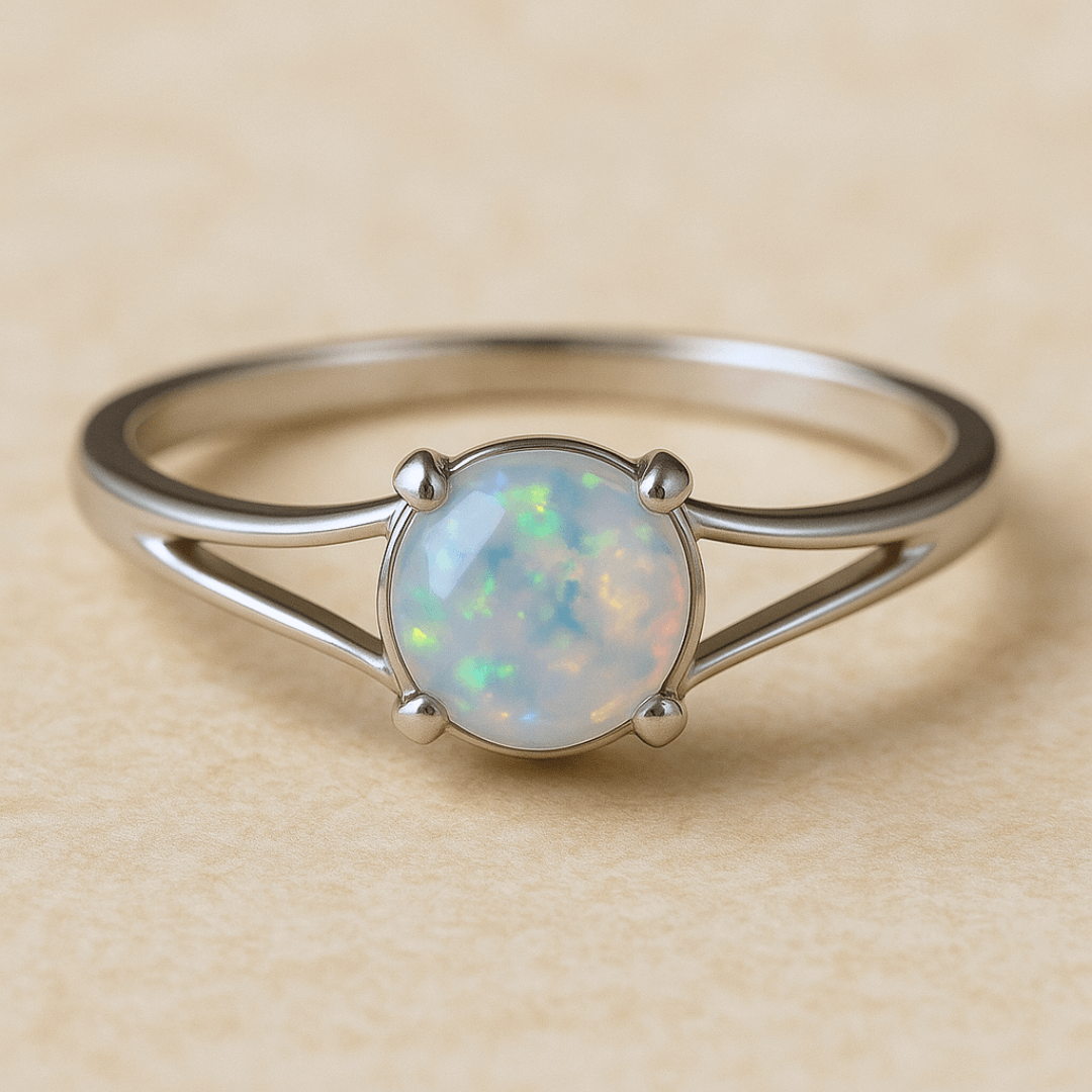 Opal Lightning Ridge Ring