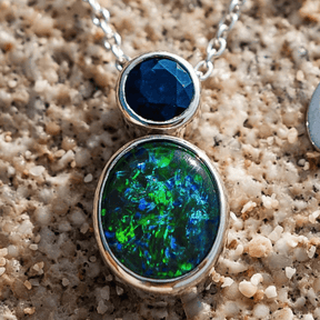 Opal Schmuck Halskette