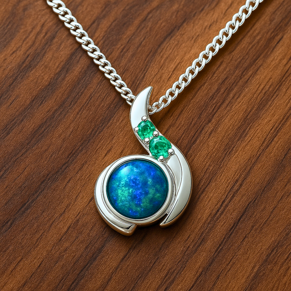 Opal Universe Halskette