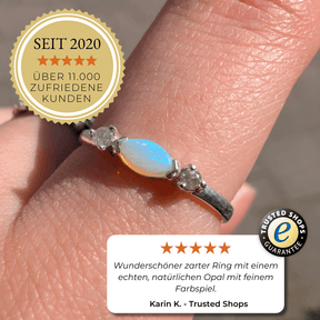 Opal und Diamanten Ring Bewertung