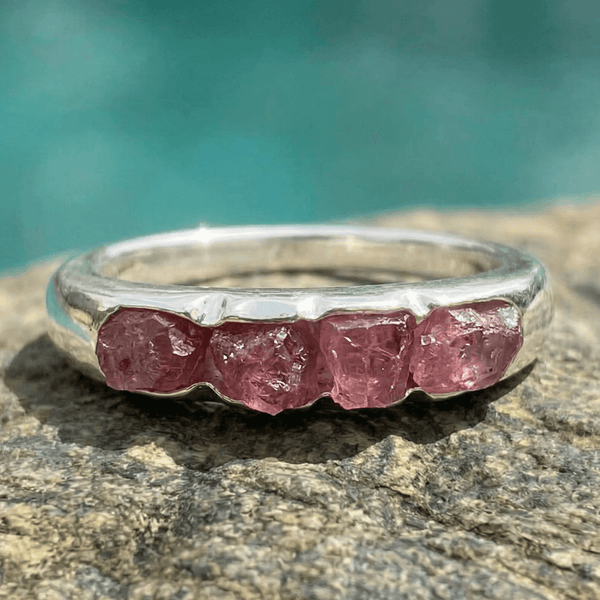 Hidden Gems Ring | Pinker Turmalin
