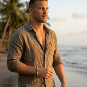 Premium Armband Männer Silber