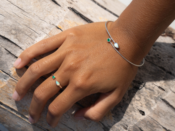 Schmuck Set Ring Armreif