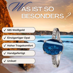 Schwarzer Opal Ring Besonderheiten