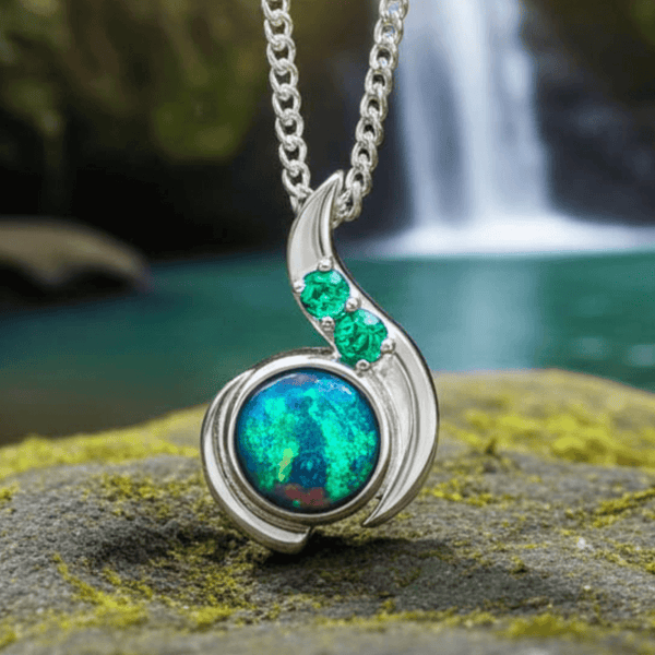 Opal Universe Halskette