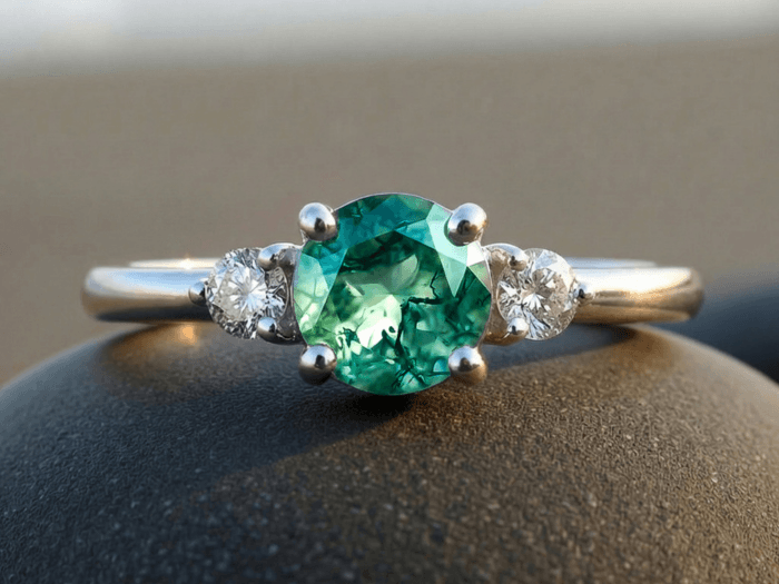 Silber Ringe mit Edelstein