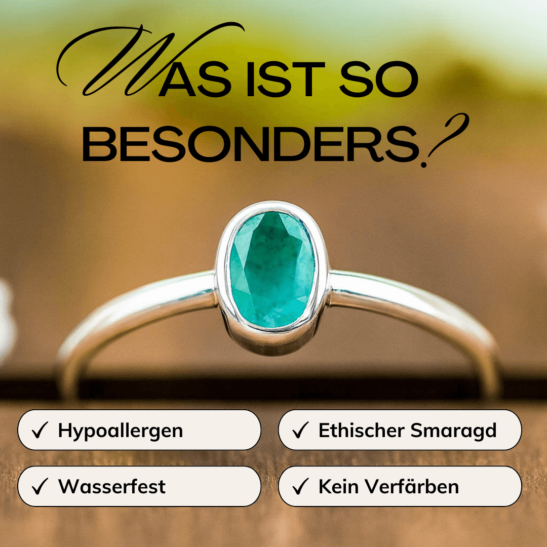 Smaragd Ring Silber Vorteile