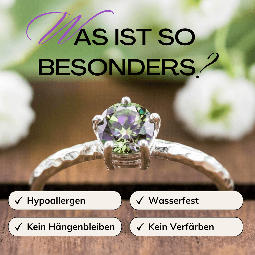 Solitärring Damen Mystischer Topas Vorteile