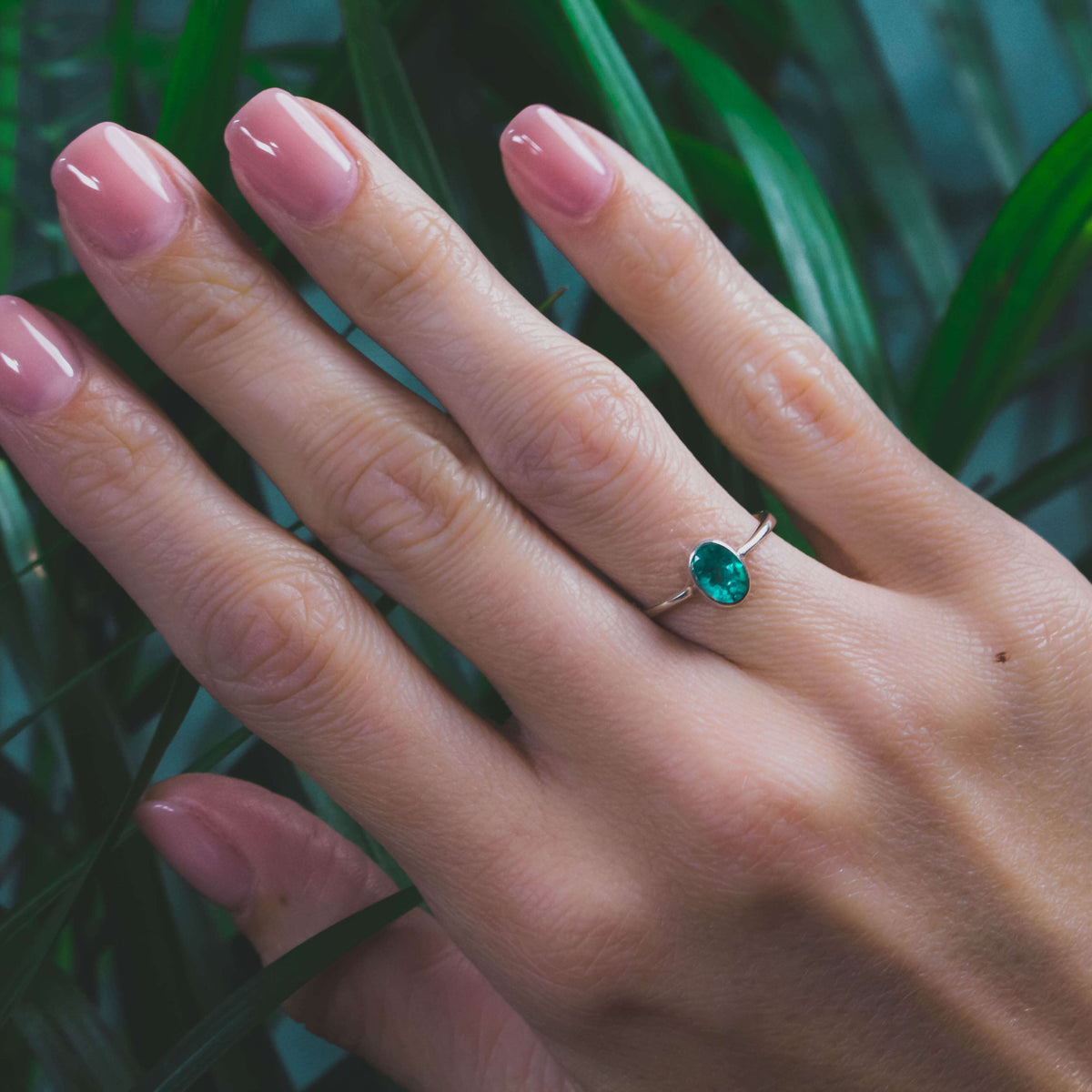 Exotischer Smaragd Ring