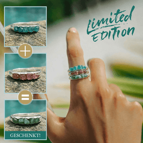 Steckring Set Edelsteine