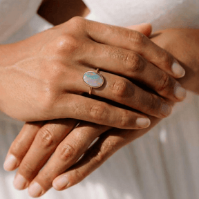 Vollopal Gold Ring Frau