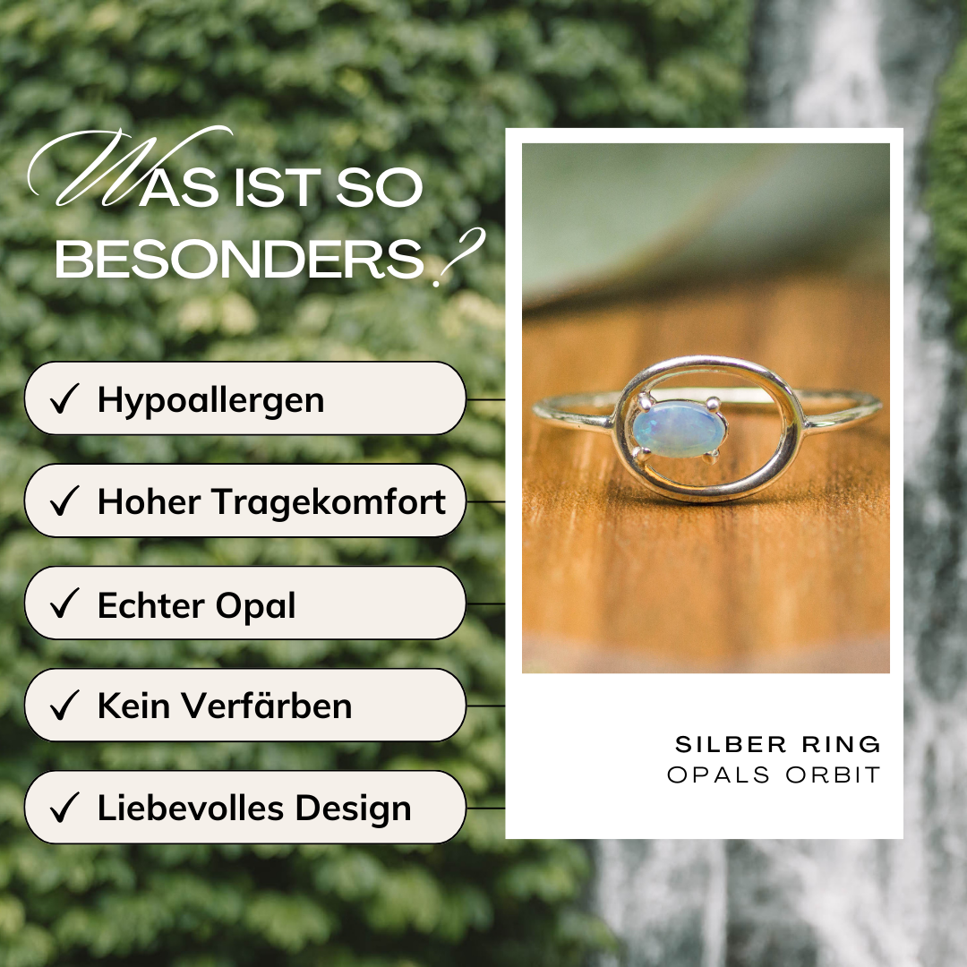 Vorteile Silber Ring Welo Opal