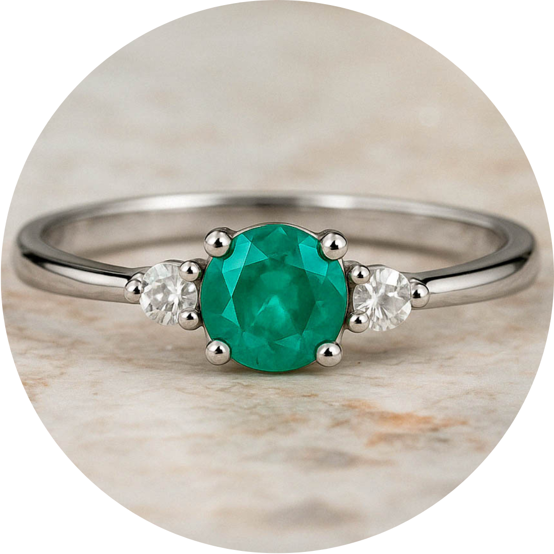 Weissgold Ringe