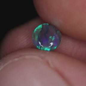 Dunkler Opal Sommergewitter Ring