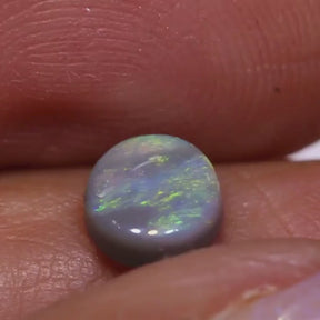 Schwarzer Opal Sommergewitter | 585 Gelbgold