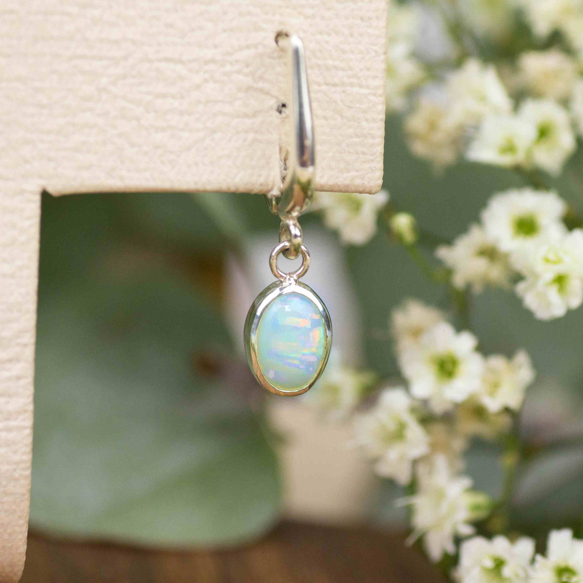 Brautschmuck Ohrringe Opal